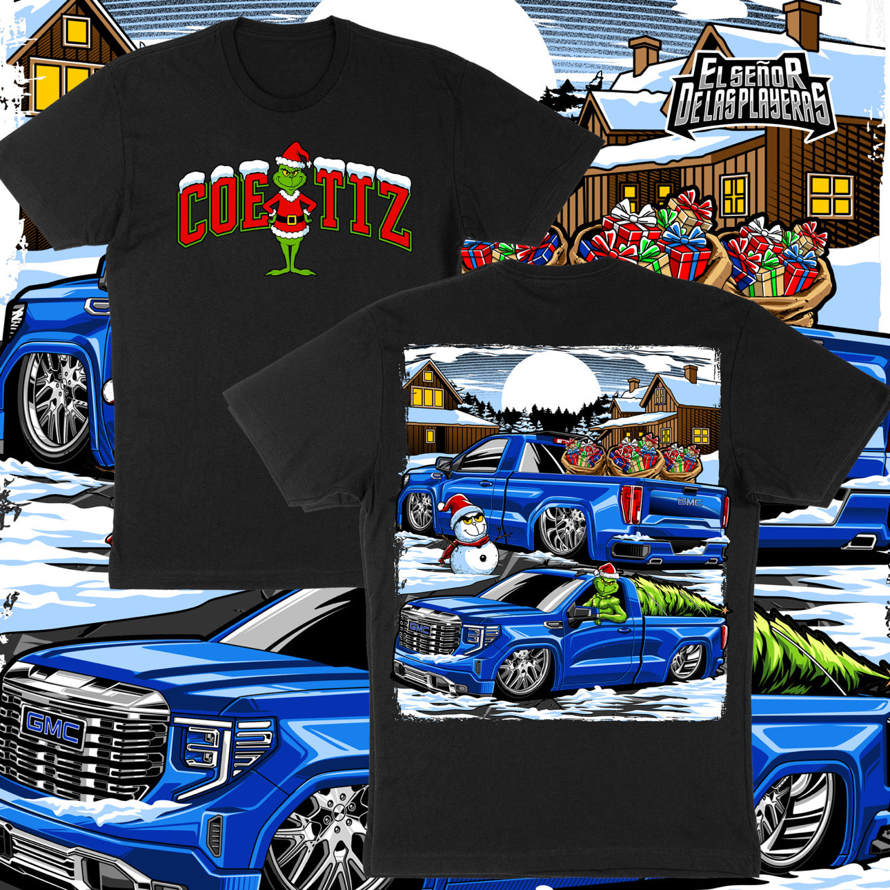 'KIDS' NEW 2025 Blucifer Grinch Stole Christmas Shirt