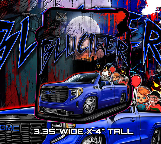 New Coeptiz Halloween Blucifer Sticker